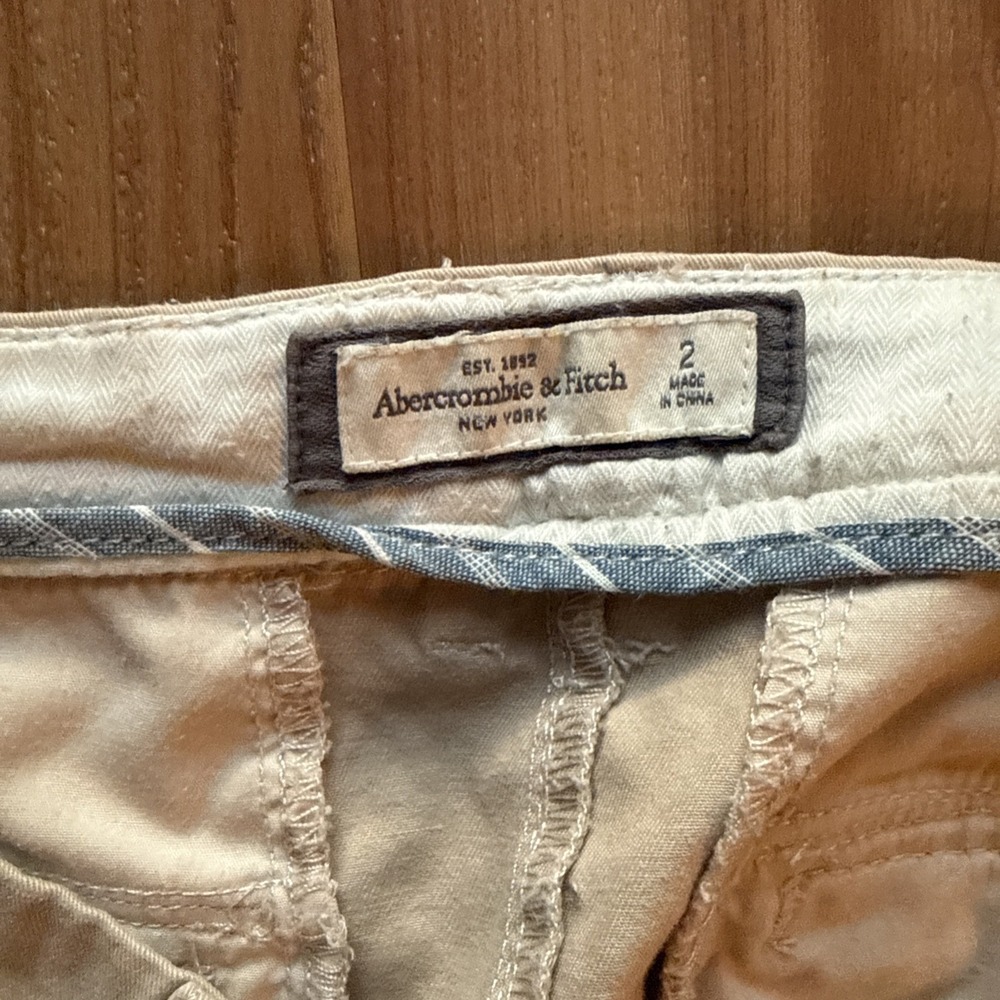 Lot of 3 Vintage Abercrombie & American Eagle Shorts Sz 2 Bella Swan Y2K 00's - Picture 5 of 16